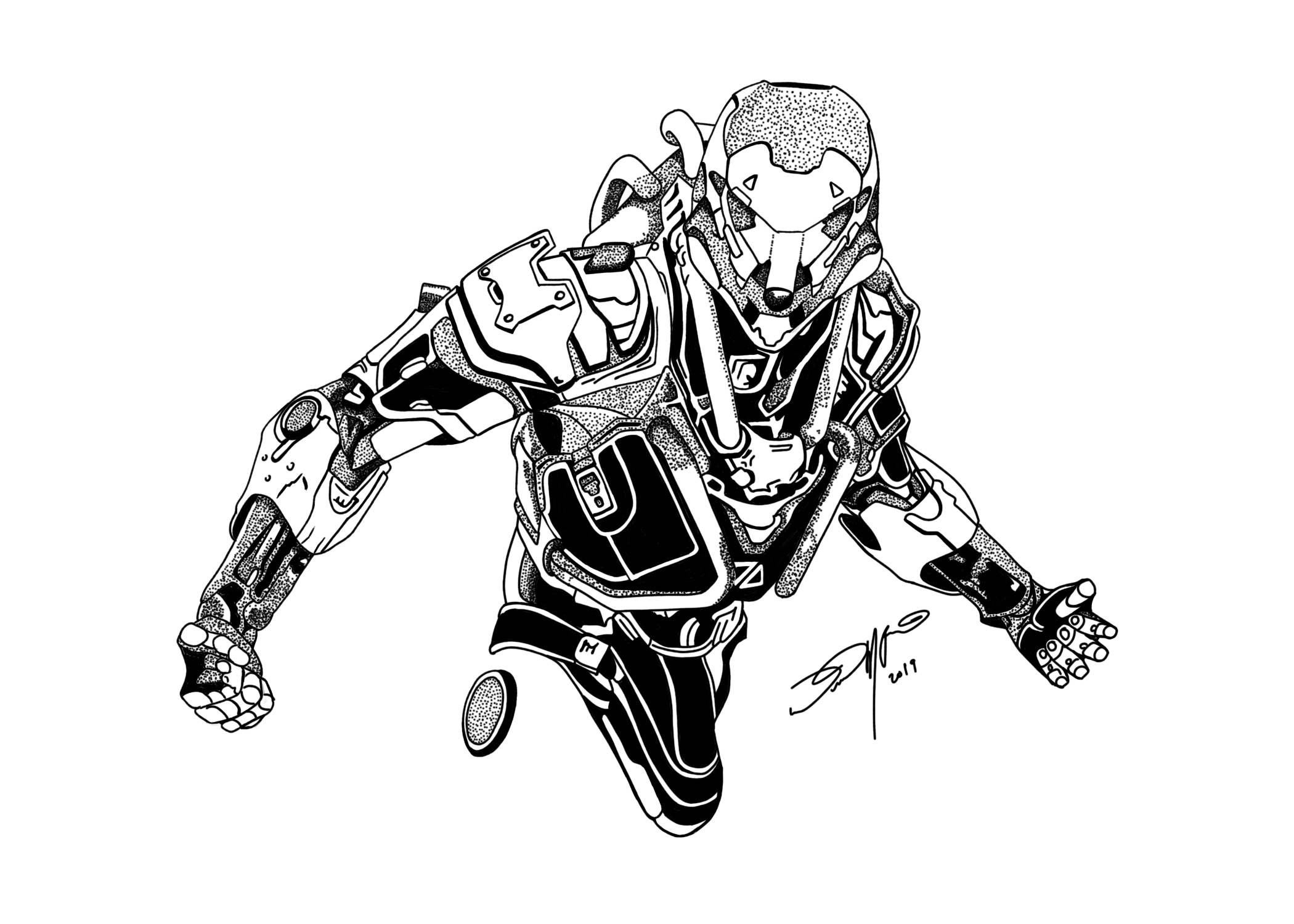 Javelin Etchings Ranger